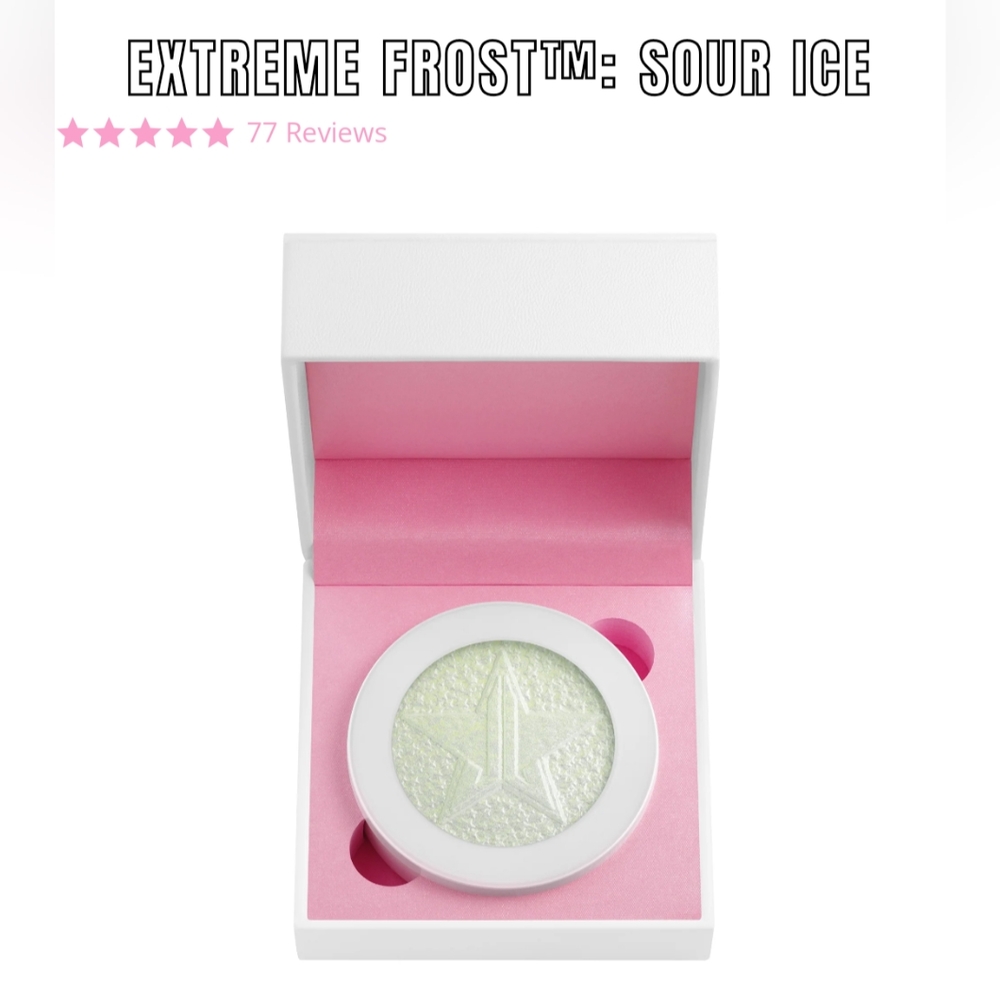 NIB❤️‍🔥Pearl Infused Jeffree Star Extreme Frost "Sour Ice" Highlighter